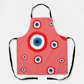 Tablier Porte-yeux rouge turc (Recto)