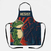 Tablier Portland Frog Protest (Recto)