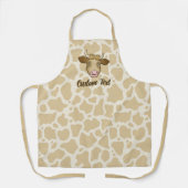 Tablier Porton de vache surpris (Recto)