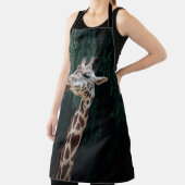 TABLIER PORTRAIT DE GIRAFFE CUIT (Insitu)