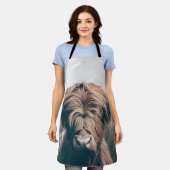 Tablier Portrait de vache Highland (Porté)