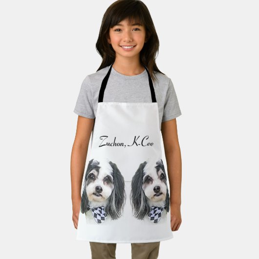 Tablier Portrait de Zuchon (Insitu)