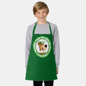 Tablier Portrait souriant de l'ours de Yogi (Porté)