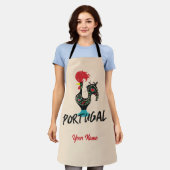 Tablier Portugal Barcelos coq symbole Apron (Porté)