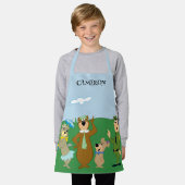 Tablier Pose classique Yogi Bear and Friends (Porté)