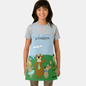 Tablier Pose classique Yogi Bear and Friends (Insitu)