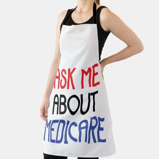 TABLIER POSEZ-MOI DES QUESTIONS SUR MEDICARE (Insitu)