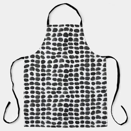 Tablier Poster de animal avec motif sans points (Recto)