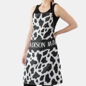 Tablier Poster de animal minimal pour l'impression de vach (Insitu)