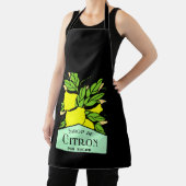 Tablier Poster publicitaire Sirop de Citron Lemons (Insitu)