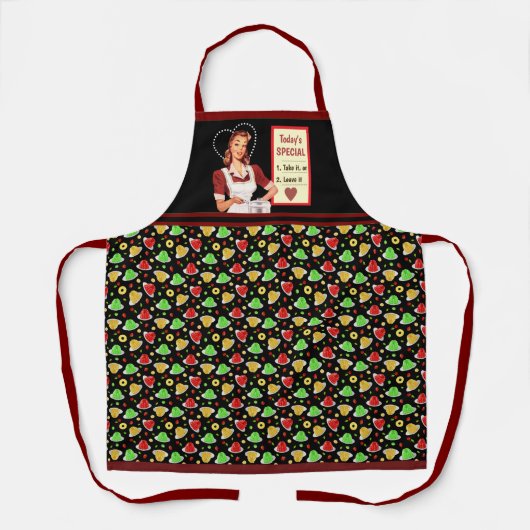 Tablier Poster spécial d'aujourd'hui (Recto)