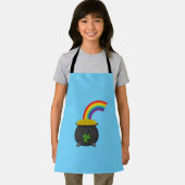 Tablier Pot de dessin en or arc-en-ciel (Insitu)