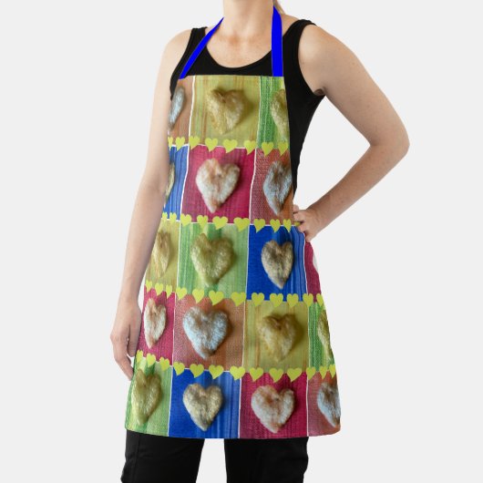 Tablier Potato Chip Hearts Patchwork Design Aprons (Insitu)