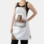 Tablier Poterie céramique Argile Turner sculpté à la main (Insitu)