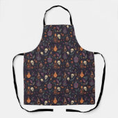 Tablier Potion faisant Apron ft. Crânes et bouteilles de p (Recto)