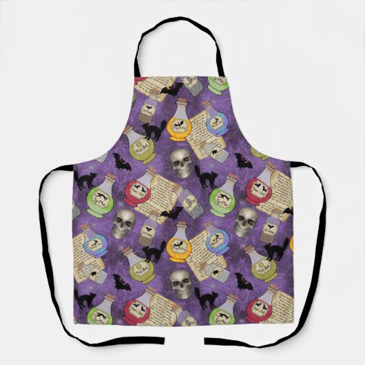 Tablier Potions de sorcières (Recto)
