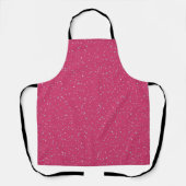 Tablier Pots de peinture Pastel Raspberry Pink (Recto)