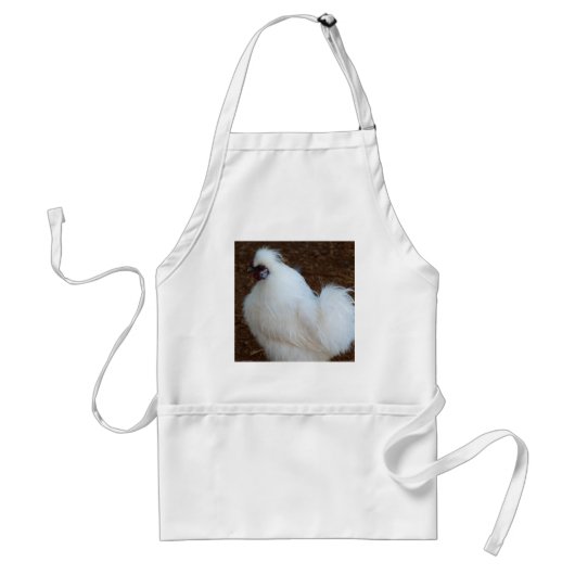 Tablier Poulet blanc de Silkie (Devant)