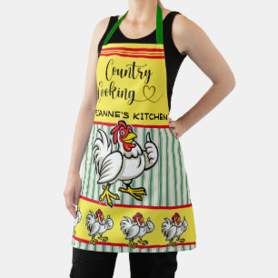 Tablier Poulet Country Sunshine