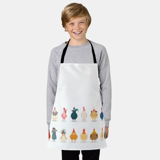 Tablier Poulet mou (Porté)