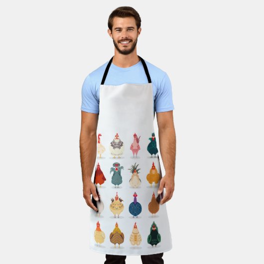 Tablier Poulet mou (Porté)