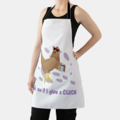 Tablier Poulet sarcastique – Demande-moi si je m'en fiche (Insitu)