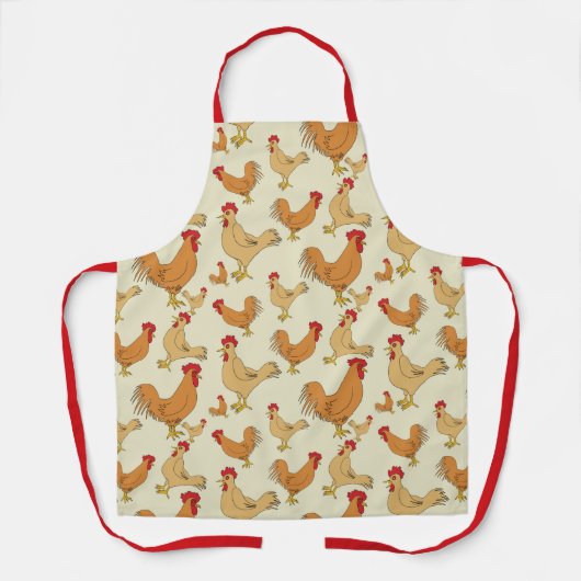 Tablier Poulets Brown (Recto)