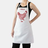 Tablier Poulets Hen Personnalisé (Insitu)