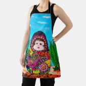 Tablier Poupée de Matryoshka à l'espron mexicain (Insitu)