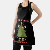 Tablier Pour dépenser l'argent de mon mari Épouse de Noël (Insitu)