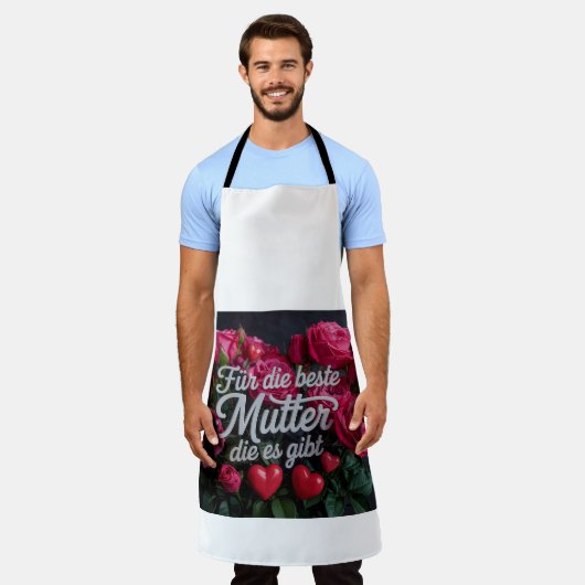 Tablier Pour la meilleure mère (Porté)