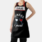 Tablier Pour Some Fun Personalized Hostess Wine Gift (Insitu)