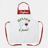 Tablier Pour Un Peu De Plaisir : Chef Personnalisé Amateur (Recto)