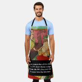 Tablier Pourquoi Est-Ce Que Je Suis Venu Dans La Cuisine V (Porté)