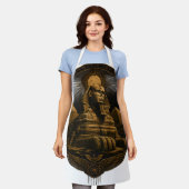 Tablier Pouvoir Tranquille | Grande Design Sphinx Egypte (Porté)