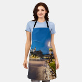 Tablier Prato della Valle la nuit à Padova, Italie (Porté)