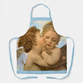 Tablier Premier Baiser (détail d'ange) de Bouguereau (Recto)