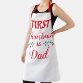 Tablier Premier Noël en tant que père (Insitu)