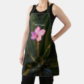 Tablier Première floraison, Plumeria (Insitu)