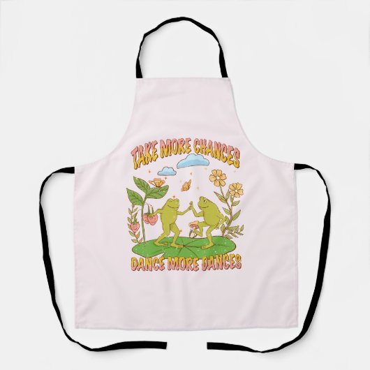 Tablier Prends Plus De Chances, Danse Plus De Danse (Recto)