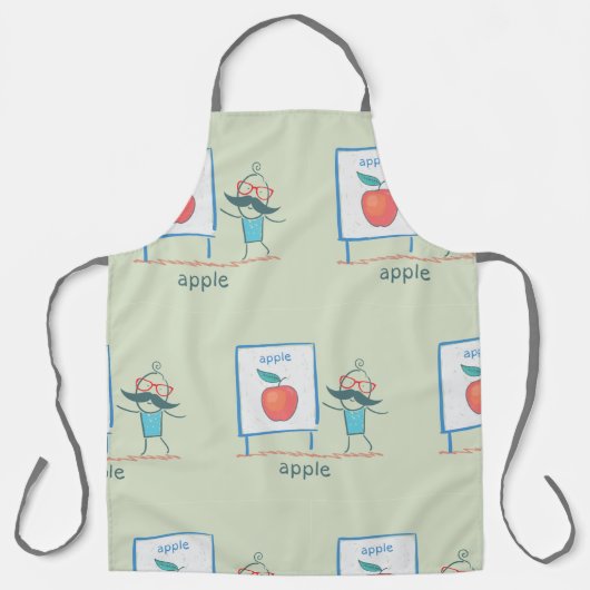 Tablier Présentation d'une Apple (Recto)