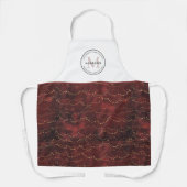 Tablier Préserver les recettes familiales Noël Bourgogne (Recto)