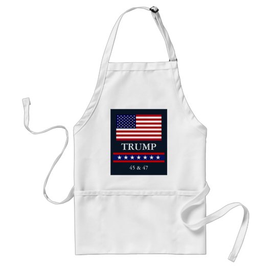 TABLIER PRÉSIDENT DONALD TRUMP KITCHEN APRON (Devant)