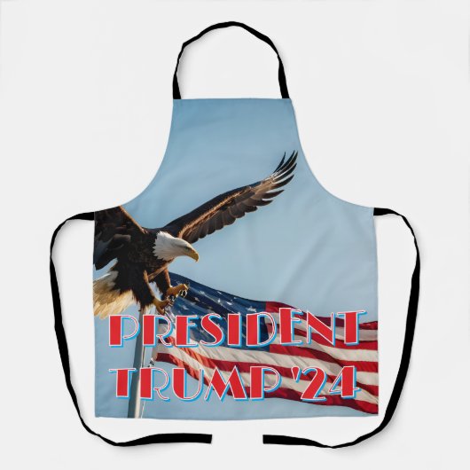 TABLIER PRÉSIDENT TRUMP 2024 (Recto)