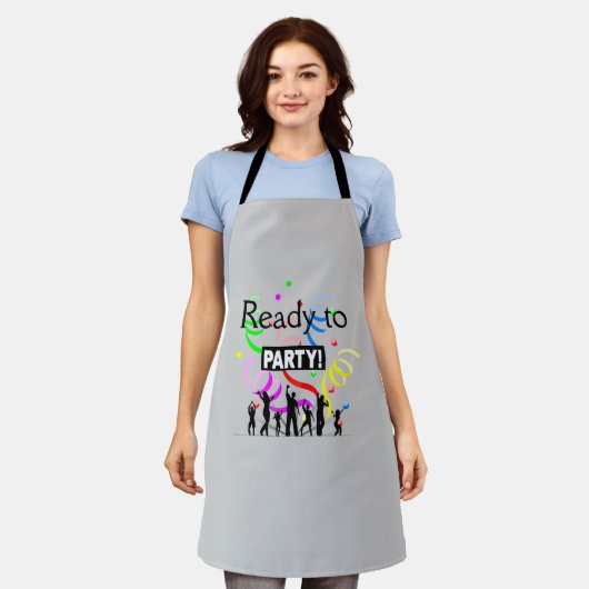 Tablier Prêt À Faire La Fête Apron (Porté)