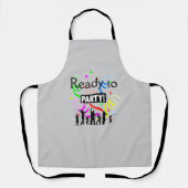 Tablier Prêt À Faire La Fête Apron (Recto)