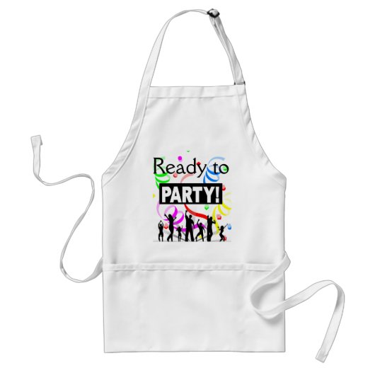 Tablier Prêt À Faire La Fête Apron (Devant)