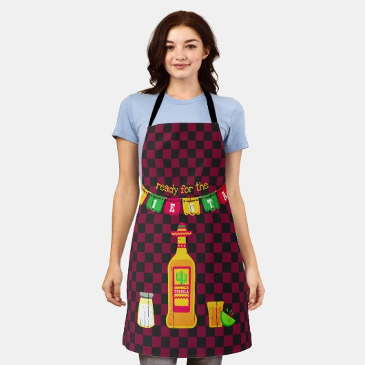 Tablier Prêt pour la fête : Cinco de Mayo (Porté)