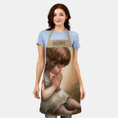 Tablier Prier Petite fille Angel Radiant Halo Lumière (Porté)