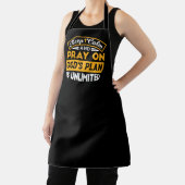 Tablier Priez et faites confiance au plan illimité de Dieu (Insitu)